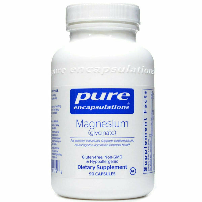 Pure Encapsulations, Magnesium (glycinate) 120 mg 90 capsules