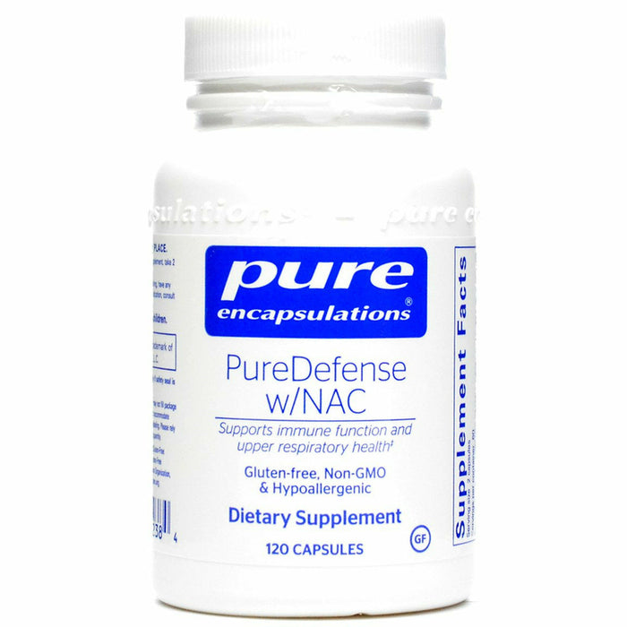 Pure Encapsulations, PureDefense w/NAC 120 vcaps