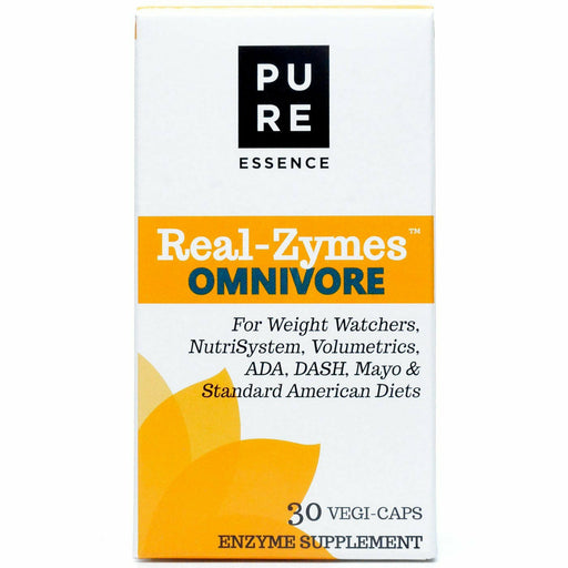 Pure Essence by Real-Zymes  Omnivore Digestive Enzymes 30 Caps