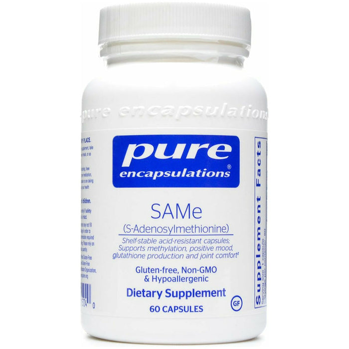  Pure Encapsulations, SAMe (S-Adenosylmethionine) 60 caps