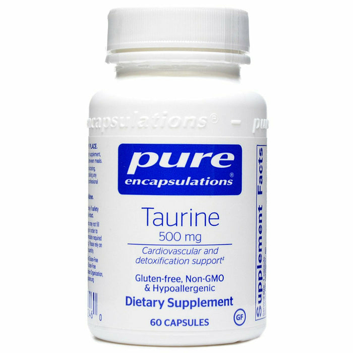 Pure Encapsulations, Taurine 500 mg. 60 vcaps
