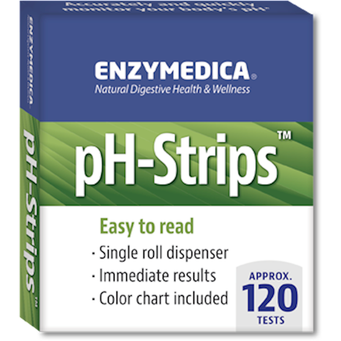 pH Strips 120 ct by Enzymedica