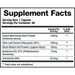 BioMatrix, Paracid-X 90 Capsules Supplement Facts Label