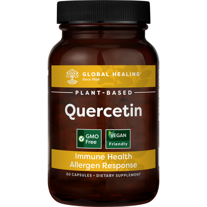 Global Healing, Plant-Based Quercetin 60 caps