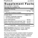 D'Adamo Personalized Nutrition, Polyflora B 120 Vegetable Capsules Supplement Facts Label