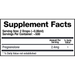 BioMatrix, Pregnenolone 30 mL Supplement Facts Label
