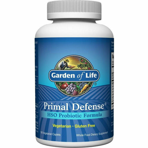 Primal Defense 180 caplets by Garden Of Life 180 capsules 