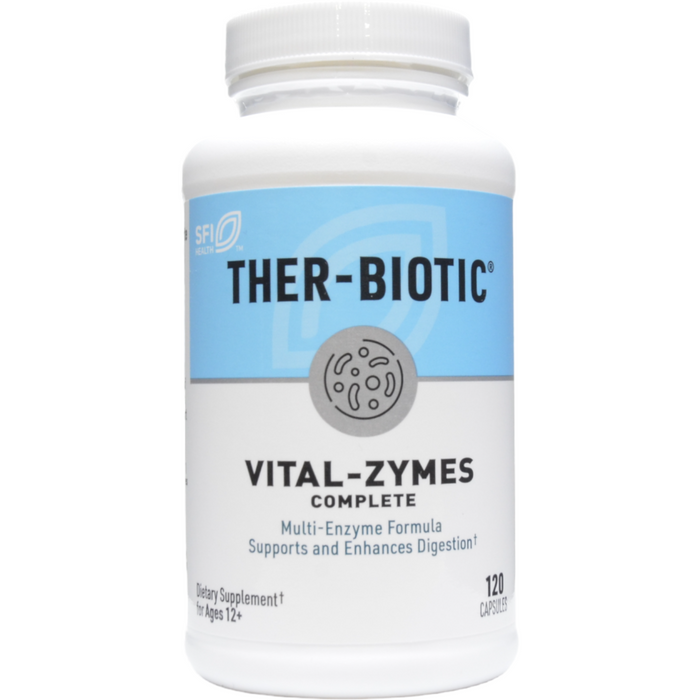 Ther-Biotic Vital-Zymes Complete | 120 caps | Klaire Labs/SFI Health Blue Sky Vitamin Ther-Biotic Vital-Zymes Complete | 120 caps | Klaire Labs/SFI Health Blue Sky Vitamin