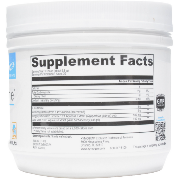 Xymogen, GlutAloeMine 30 Servings Supplement Facts