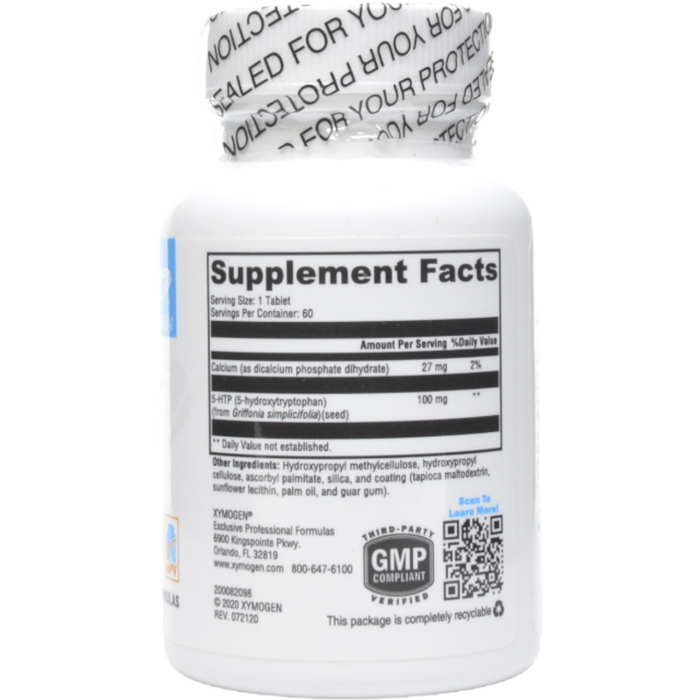 Xymogen, 5-HTP CR 60 Tablets Supplement Facts