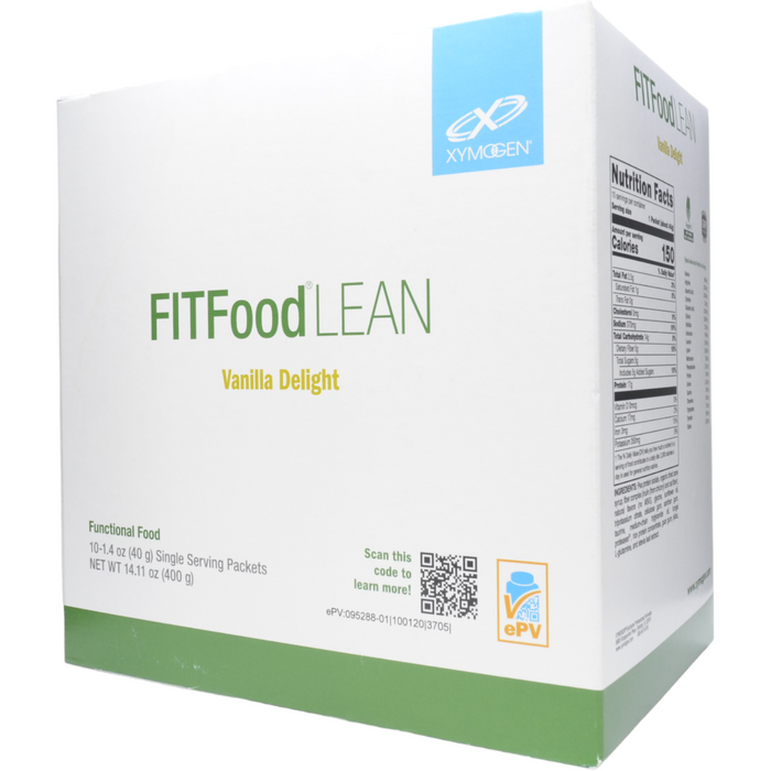 Xymogen, FIT Food Lean: Vanilla Delight 10 Servings