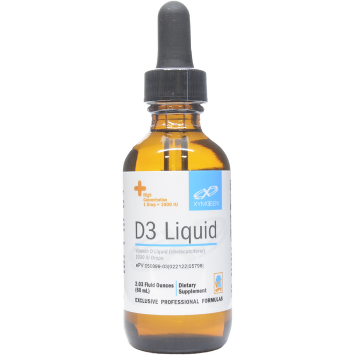 Xymogen, D3 Liquid 2 fl oz