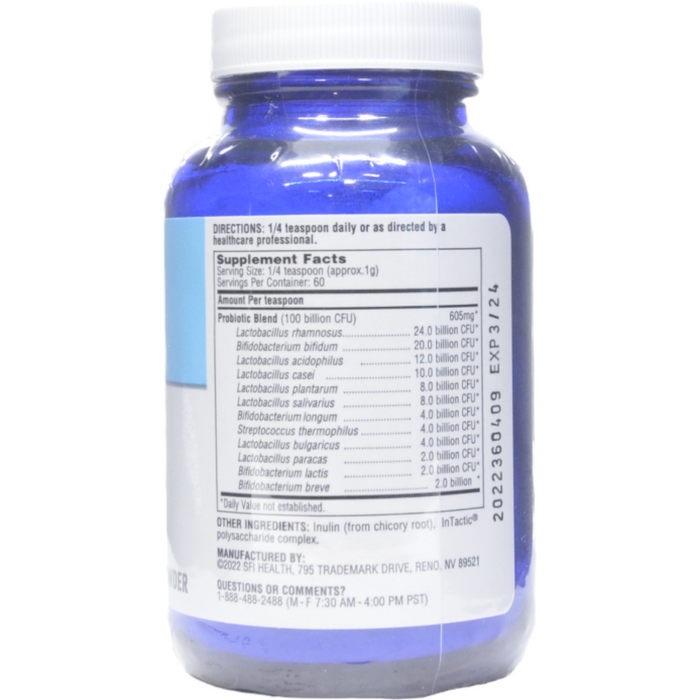 Klaire Labs, Ther-Biotic Complete Powder 64 g (60 Servings) Supplement Facts