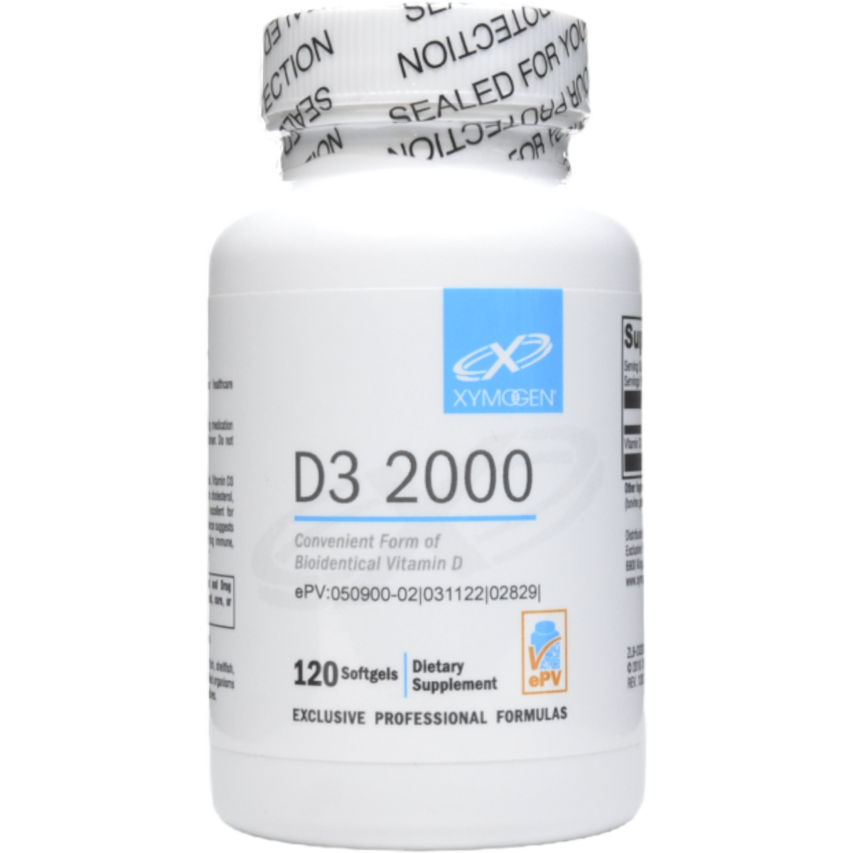 D3 2000 Xymogen — Blue Sky Vitamin