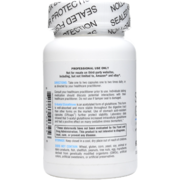Xymogen, S-Acetyl Glutathione 60 caps Suggested Use