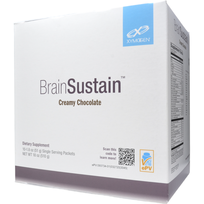 Xymogen, BrainSustain: Creamy Chocolate 10 Servings
