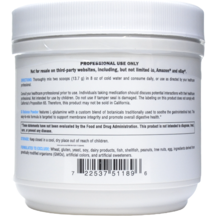 Xymogen, GI Balance Powder Chai 14 Servings Suggested Use