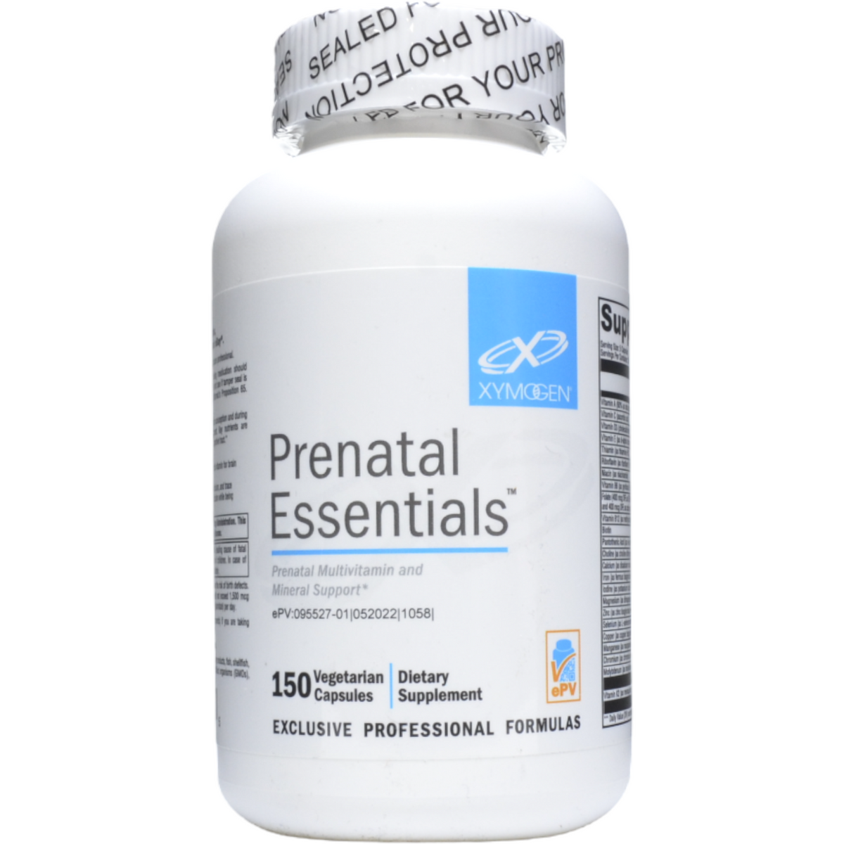 Prenatal Essentials 150 Capsules Xymogen — Blue Sky Vitamin