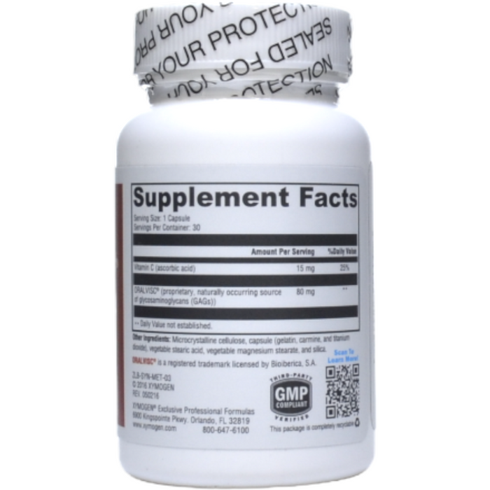Xymogen, SynovX Metabolic 30 caps Supplement Facts