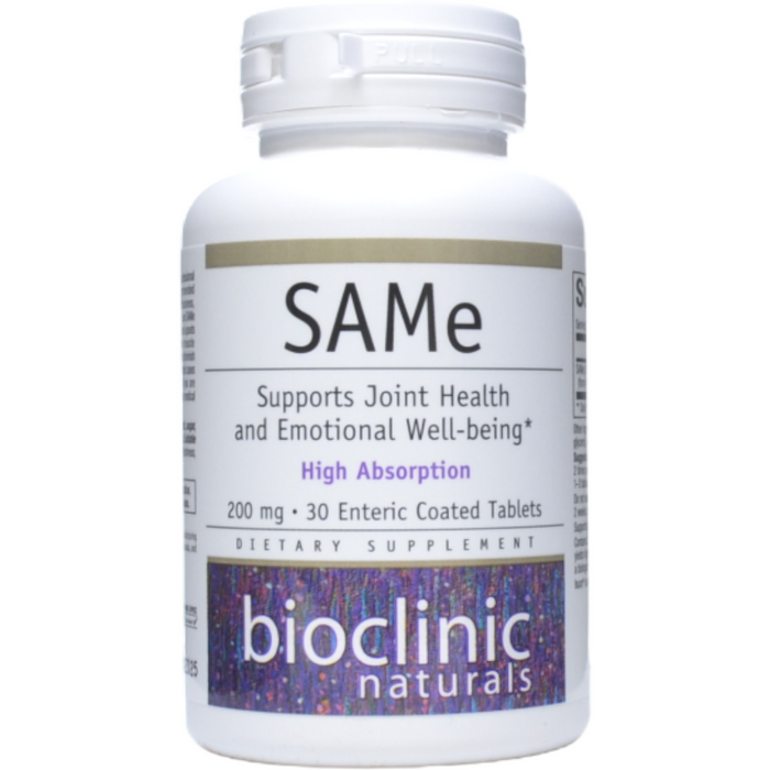 SAMe | 30 tabs | Bioclinic Naturals Blue Sky Vitamin SAMe | 30 tabs | Bioclinic Naturals Blue Sky Vitamin