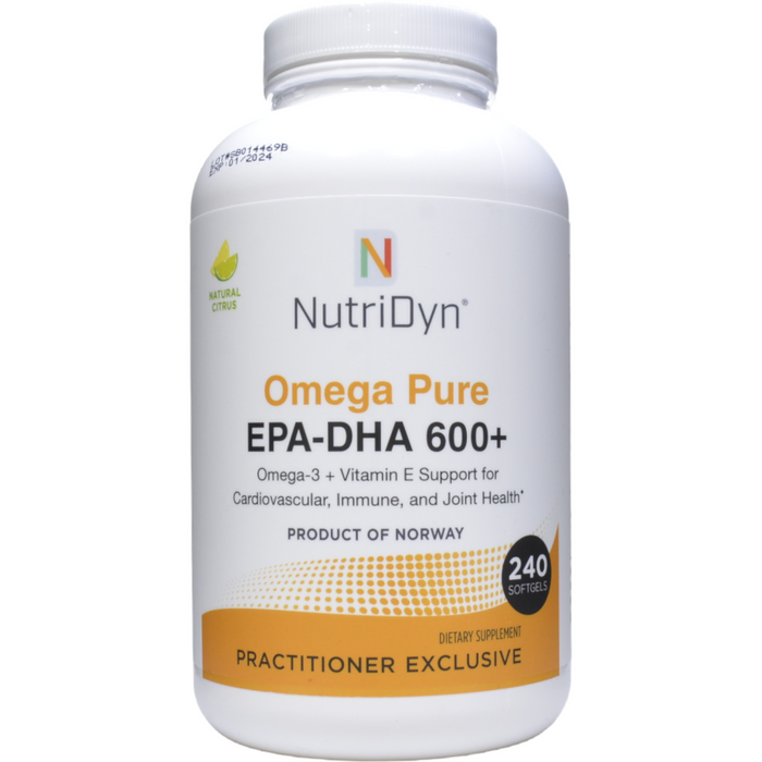 Nutri-Dyn, Omega Pure EPA-DHA 600+ 240 softgels