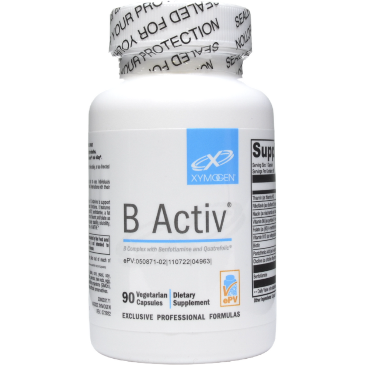 Bactiv Formulation B Activ | Xymogen — Blue Sky Vitamin
