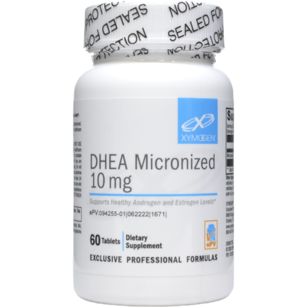 DHEA Micronized 10 mg 60 Tablets Xymogen — Blue Sky Vitamin