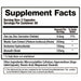 BioMatrix, Pylori-X 120 Capsules Supplement Facts Label