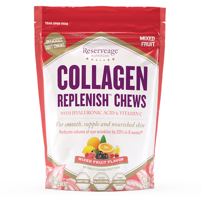 Reserveage, Collagen Replenish Chews 60 chews