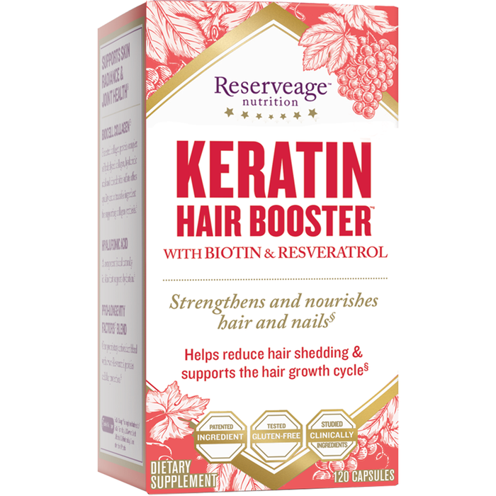 Reserveage, Keratin Hair Booster 120 vegcaps