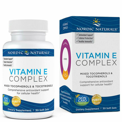 Nordic Naturals, Vitamin E Complex 30 Softgels