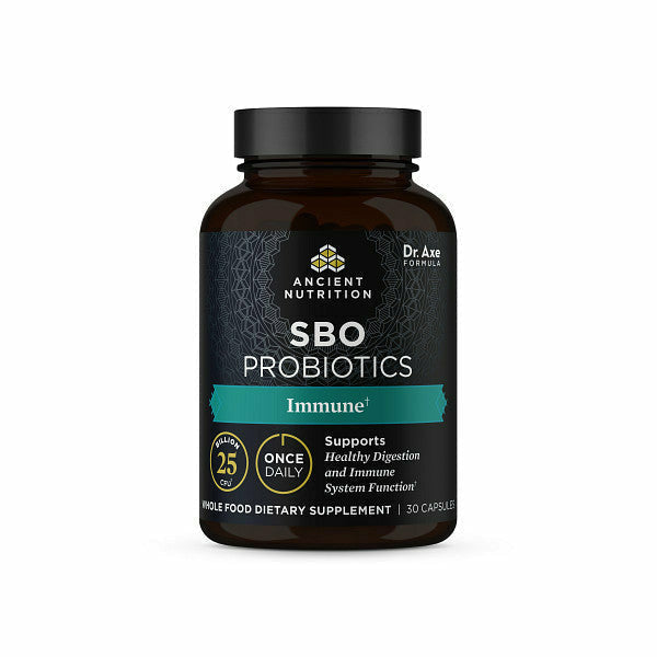Ancient Nutrition, SBO Probiotic Immune 30 Capsules