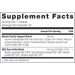 Ancient Nutrition, SBO Probiotics Mental Clarity 30 Capsules Supplement Facts Label