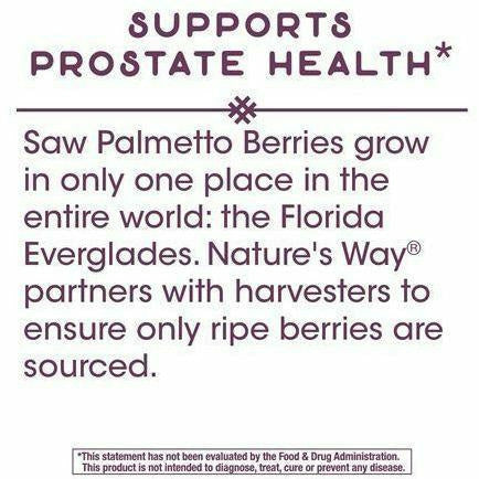 Super Saw Palmetto 120 gels by Nature's Way