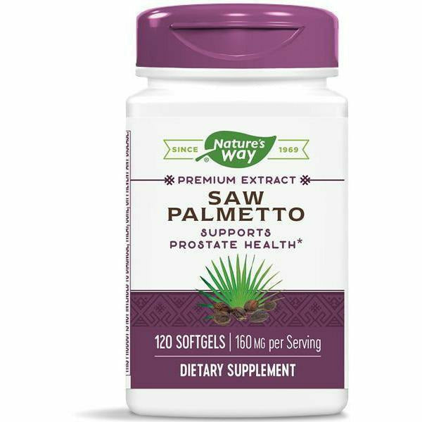 Natures Way, Saw Palmetto 120 gels