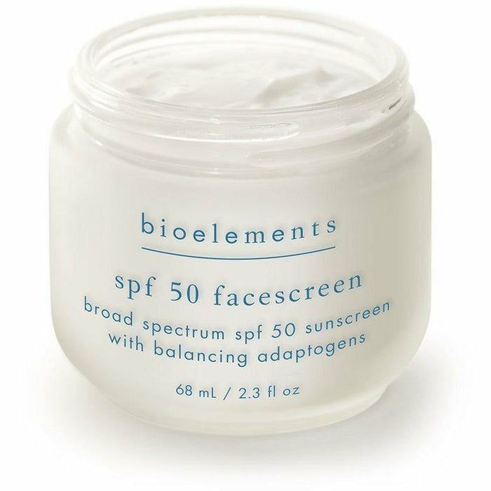 Bioelements, SPF 50 FaceScreen 2.3 fl oz.
