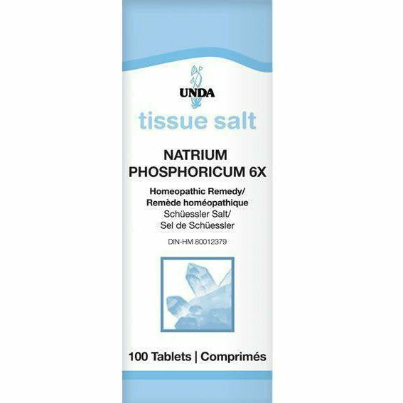 Natrium Phosphoricum 6X 100 tabs by Unda