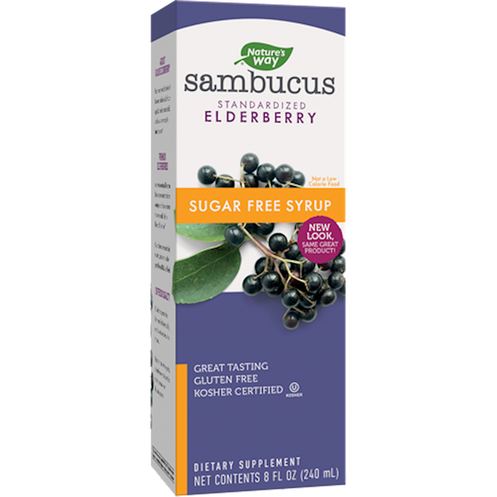 Nature's Way, Sambucus Sugar-Free Syrup 8 oz