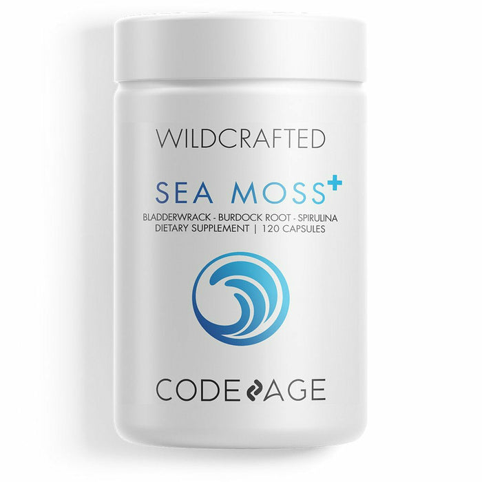 CodeAge, Sea Moss+ 120 Capsules