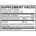 Silica-20  60 tabs by EuroMedica Supplement Facts Label