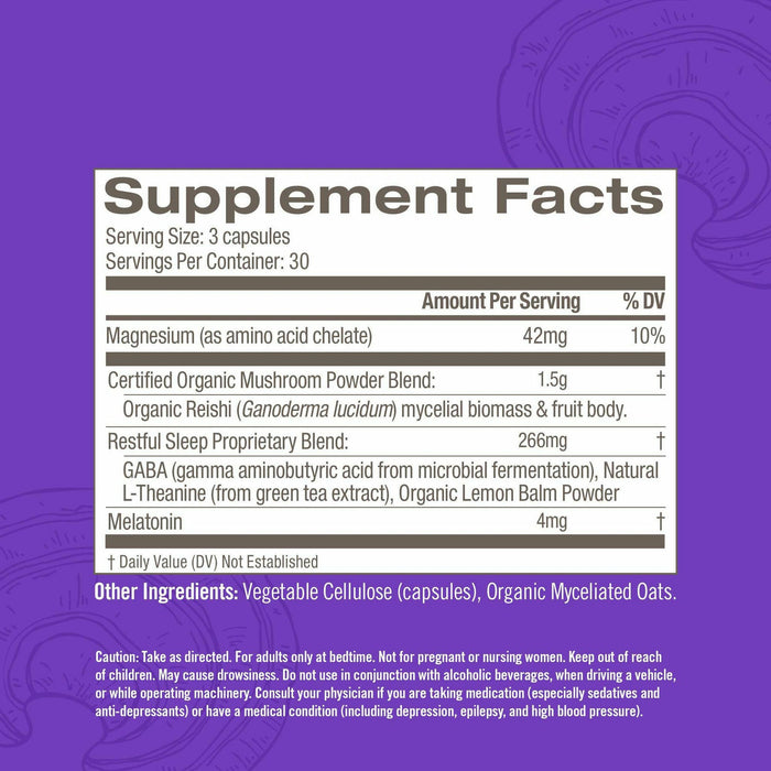 Supplement Facts Label