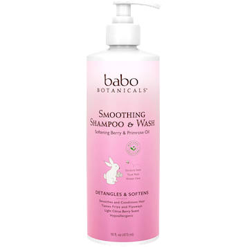 Babo Botanicals, Smoothing Shampoo & Wash 16 fl. oz.