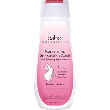 Babo Botanicals, Smoothing Shampoo & Wash 8 fl. oz.