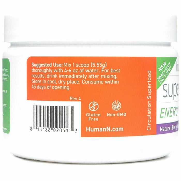 SuperBeets Energy Plus  5.3 oz (30 Servings) by HumanN