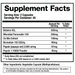 BioMatrix, Support Digestion 90 Capsules Supplement Facts Label