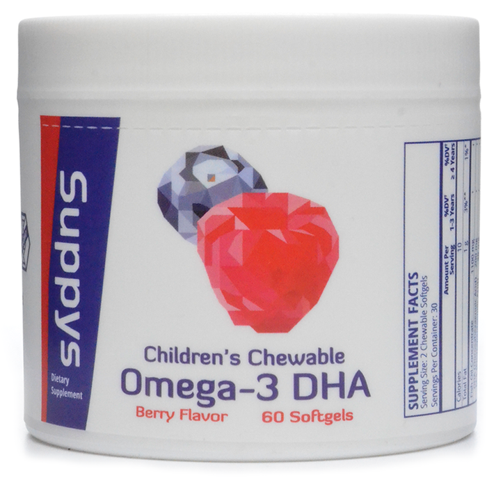 TonicSea, Suppys Omega-3 DHA 60 Softgels