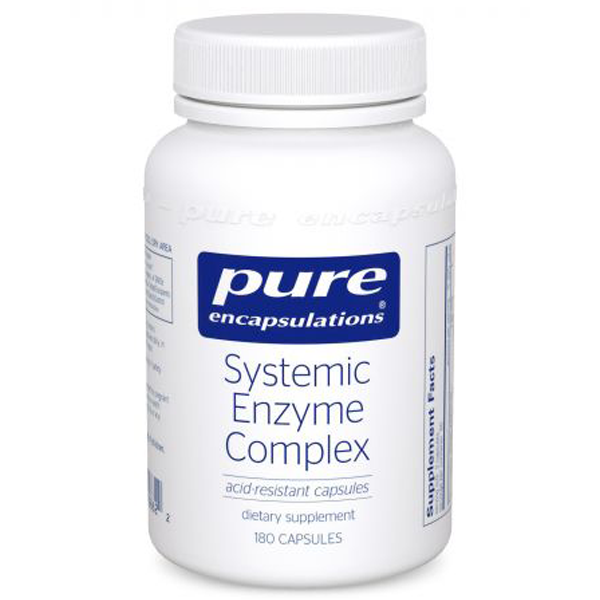 Pure Encapsulations, Systemic Enzyme Complex 180 vcaps
