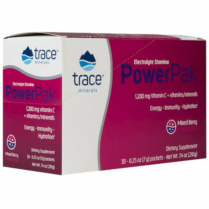Electrolyte Stamina Power Pak 30 packets by Trace Minerals Research