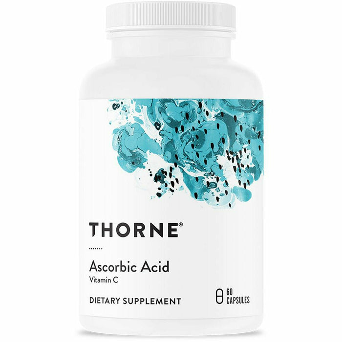 Thorne Research, Ascorbic Acid 1 g 60 caps 