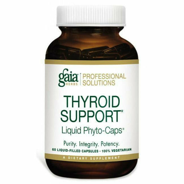 Gaia Herbs Professional Solutions, Thyroid Support Formula Pro 60 lvcaps